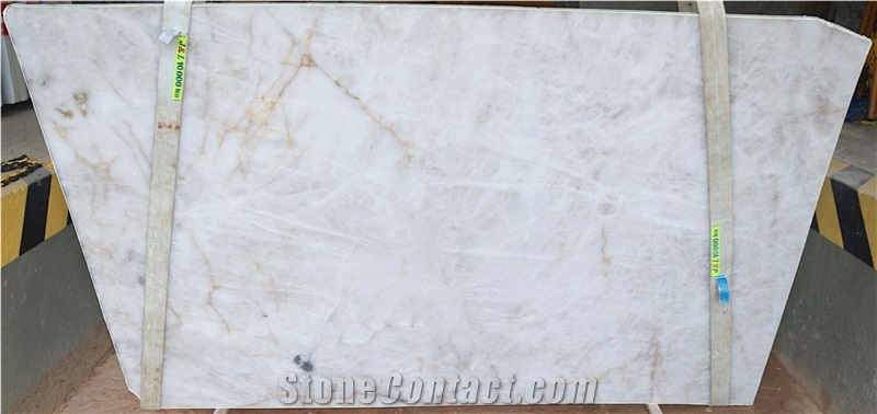 Quartzite Cristal White Slabs