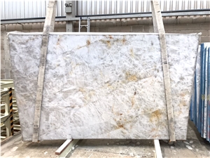 Quartzite Cristal White Slabs