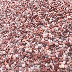 Pink Limestone Tumbled Pebble Stone