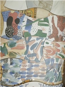 Ceramic Floor Tile,Shaped Ceramic Tile
