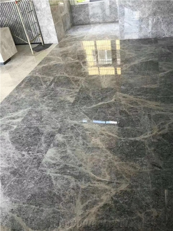 Hermes Gray Marble Slabs Marble