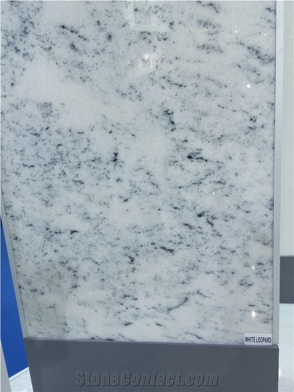 White Leopard Marble Tiles, Slabs