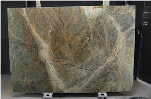 Rain Forest Green, Bidasar Marble Slabs and Tiles