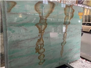Botanic Imperial Green Quartzite Stone Slab