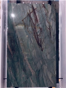 Botanic Imperial Green Quartzite Stone Slab