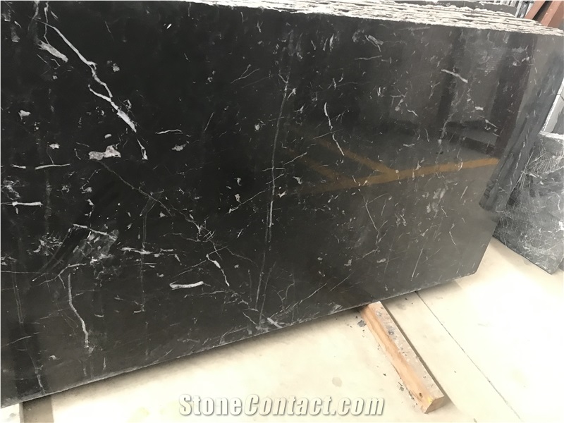 China Nero Marquina Marble Black Countertops