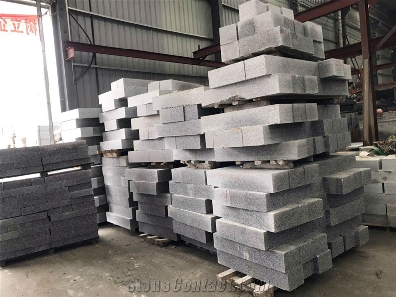 Light Grey Granite G602 Garden Palisade Pillar