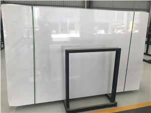 Polished White Sivec P1 Marble Tiles, Slabs