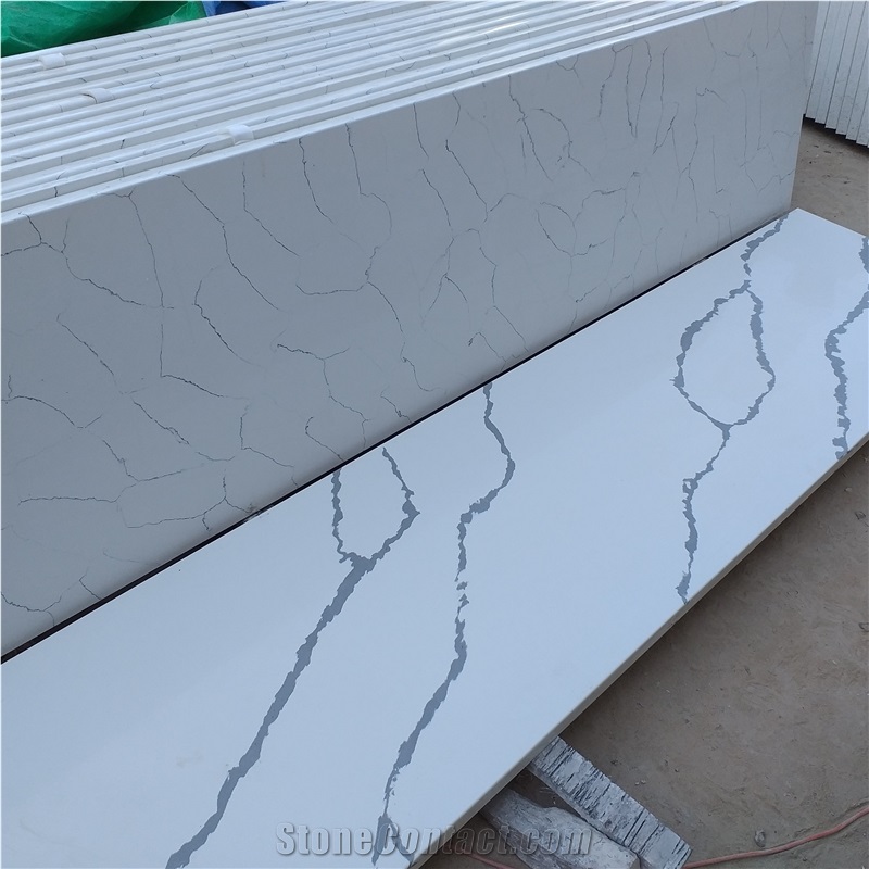 Prefabricated Cemento Quartz Countertops