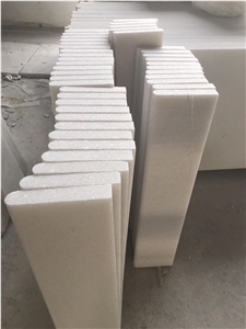 Good Quality Stair Steps with Pure White Marble