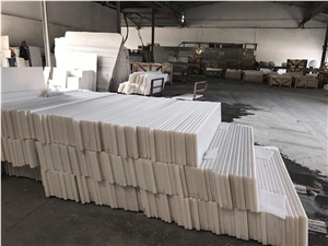 Good Quality Stair Steps with Pure White Marble