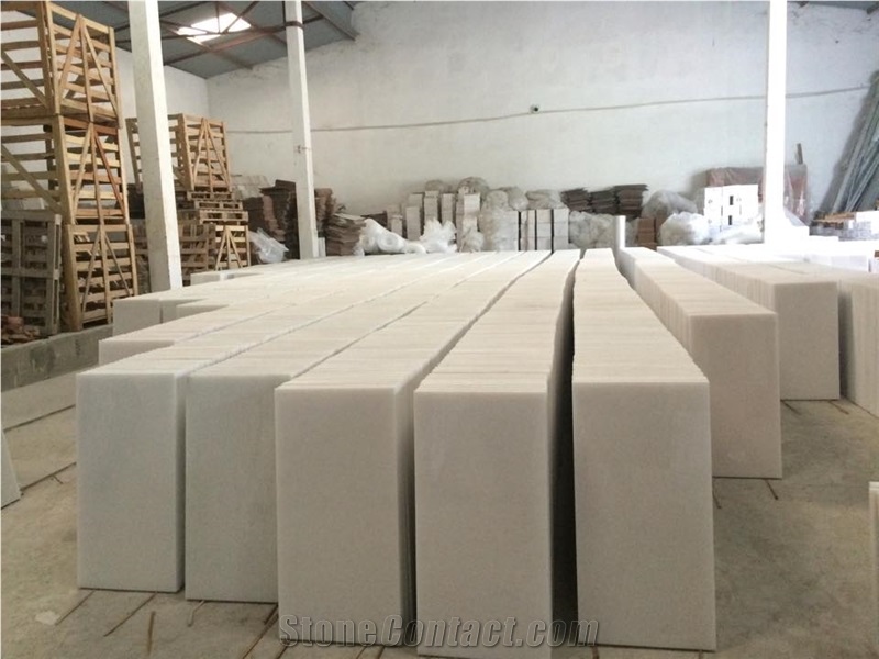High Quality White Marble 40x80x3 cm