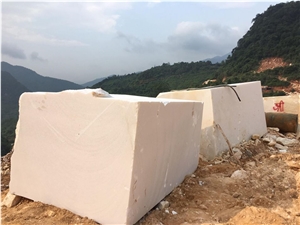 Viet Nam White Marble Block