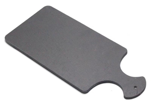 Black Slate Plate Food Tableware Application