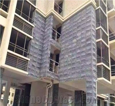 China Cheap Grey Slate Culture Stone Wall Tile