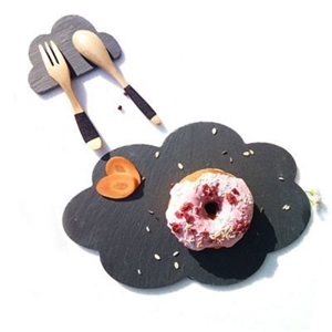 China Cheap Grey Slate Kitchen Plate