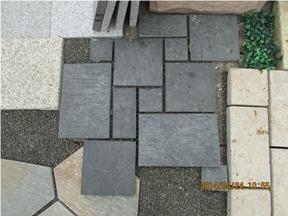 China Cheap Grey Slate Split Face Natural Building