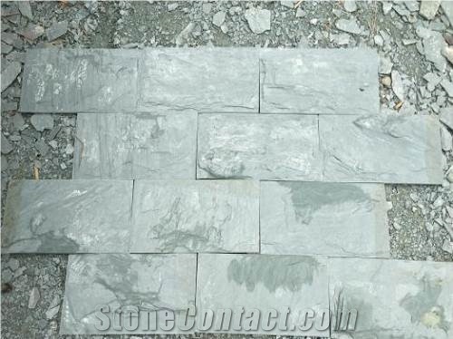China Patio Paving Stone Split Green Slate Tiles