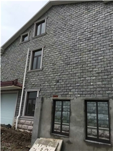 China Popular Grey Slate House Exterior Decoration