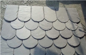 Roofing Slate Installation Project Split Black