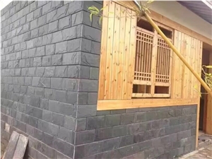 Split Face Slate Culture Stone Wall Panels