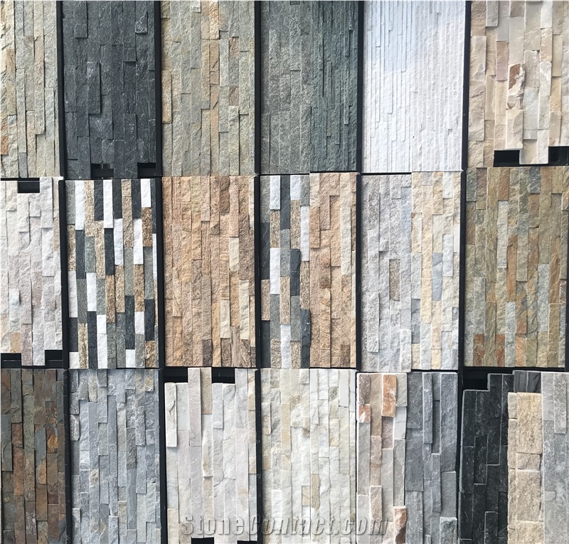 Wall Cladding Panel Stacked Stone Slate