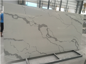 Calacatta White Quartz Slabs,White Quartz Slabs