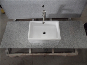 G623 Salt and Pepper Granite Vanity Tops