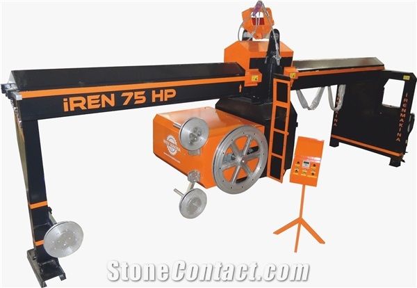 Bridge Mounted Diamond Wire Cutting Machine, Quarry Wire Saw Machine