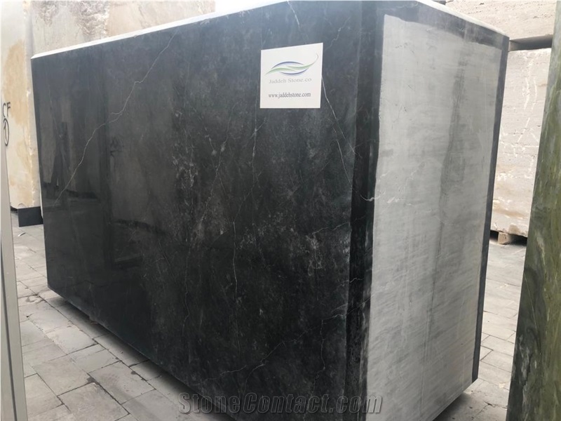 Spider Black Marble Blocks