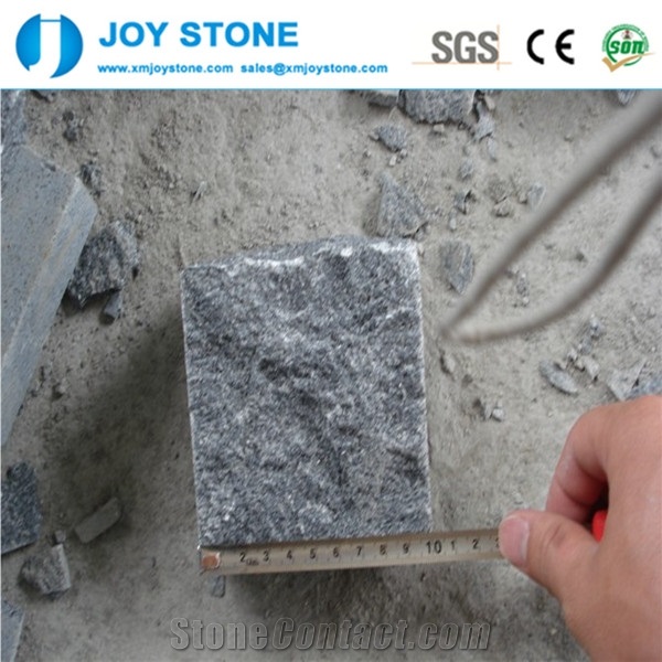 High Quality G654 Dark Grey Granite Cube Pavers
