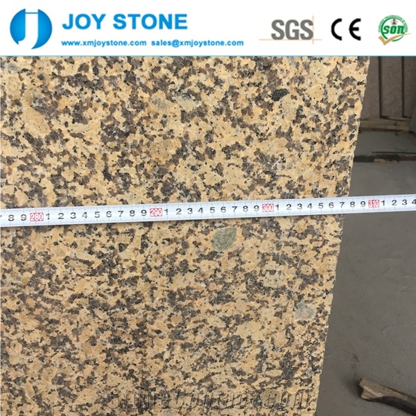 Hot Sale Polished China Hami Gold Granite Slabs