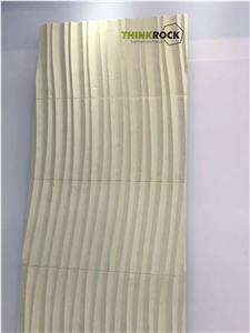Artificial Stone Backed Honeycomb Cnc Wall Panels