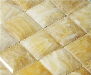 Honey Onyx Mosaic Tiles Walling