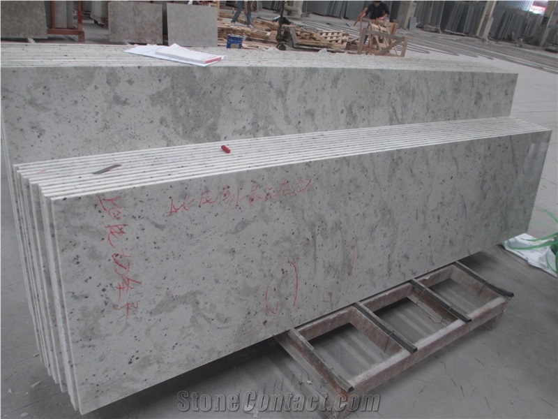 Kashmir White Granite Slabs Tiles