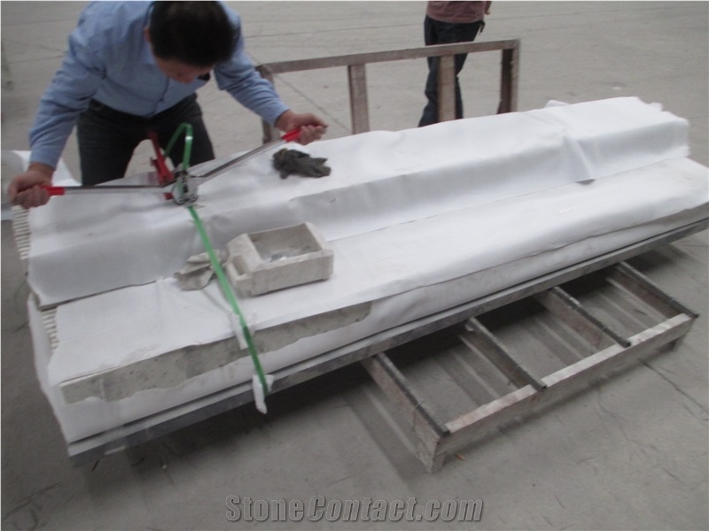 Kashmir White Granite Slabs Tiles