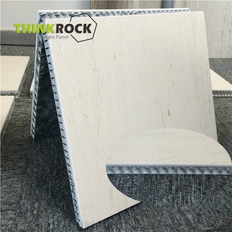 Moca Cream Limestone Honeycomb Panels