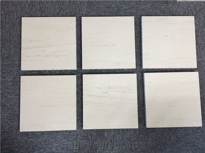 Moca Cream Limestone Honeycomb Panels