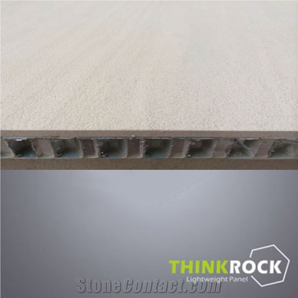 Moca Cream Limestone Honeycomb Panels