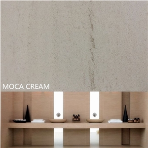 Moca Cream Limestone Honeycomb Panels