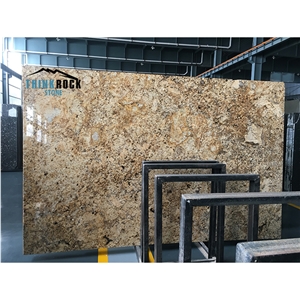 Solaris Gold Granite Giallo Solaris Slabs Tiles
