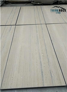 Travertino Striato Silver, Silver Travertine Tiles Travertino Striato Silver, Silver Travertine Tiles