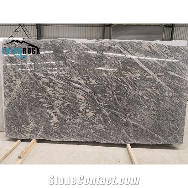 Waves Black Multicolour China Juparana Granite