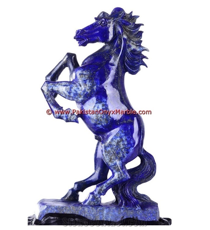 Animals Carving Lapis Lazuli Handicrafts