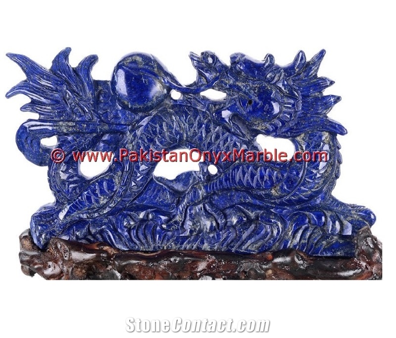 Animals Carving Lapis Lazuli Handicrafts