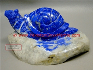 Animals Carving Lapis Lazuli Handicrafts