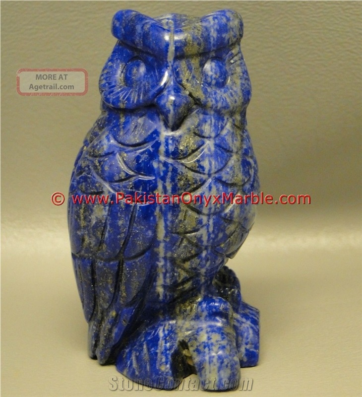 Animals Carving Lapis Lazuli Handicrafts