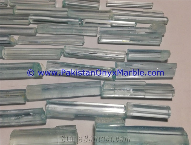 Aquamarine Beryl Crystal Thin Natural