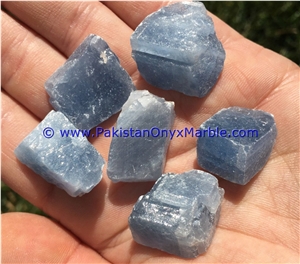 Calcite Rough Natural Blue Calcite Crystal