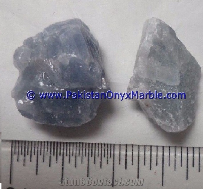 Calcite Rough Natural Blue Calcite Crystal